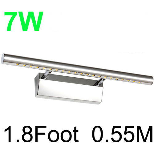 (image for) Bestseller Strip Bar 7W Mirror Front Lights 1.8Foot 0.55M 5050LED With 85-265V Waterproof Driver